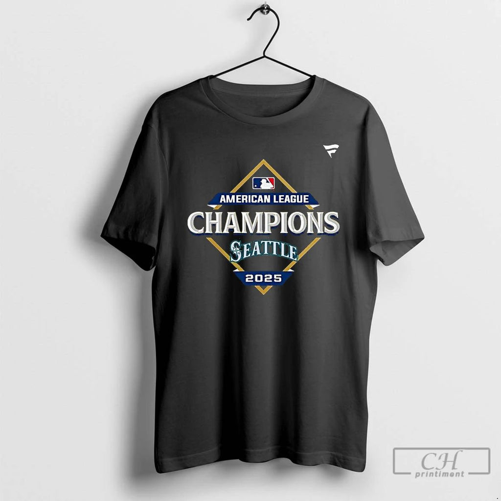 Classic Mariners American League Champions 2025 T Shirts Unisex