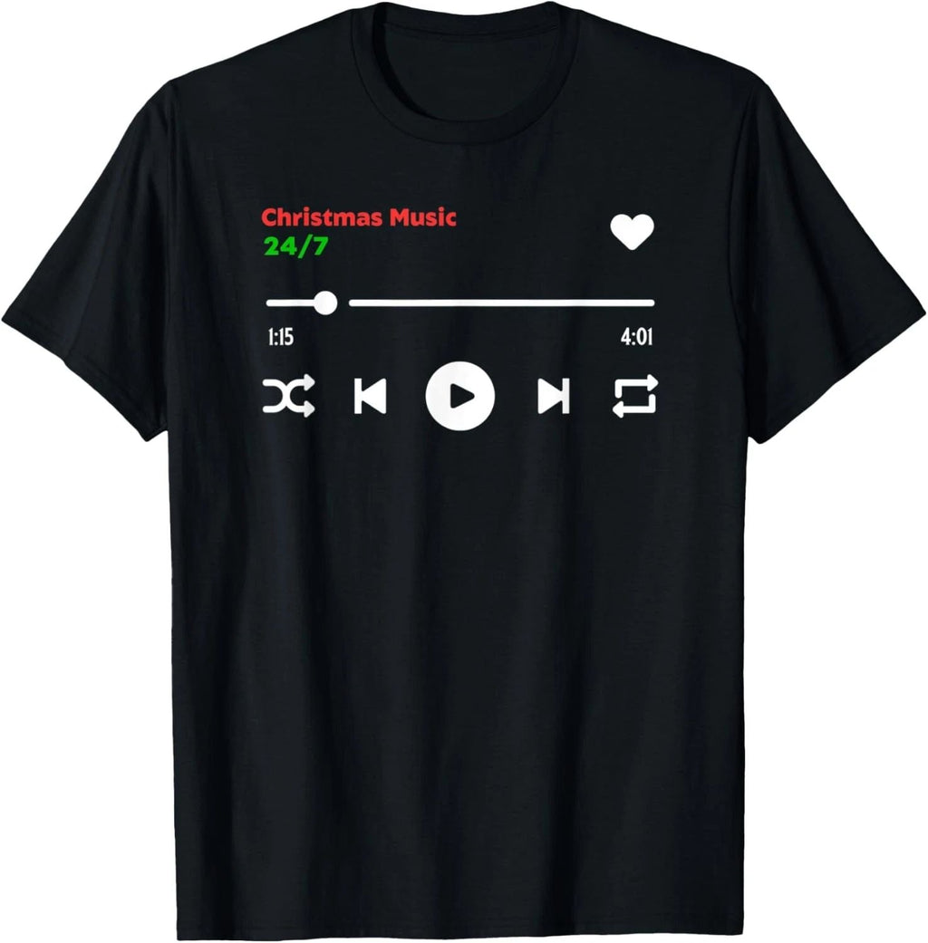 Funny Christmas Music Screen Love Christmas Songs Xmas Cute Unisex
