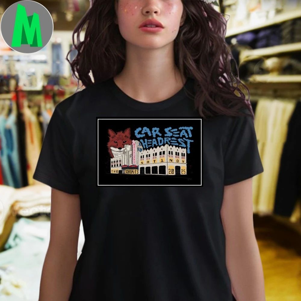 Car Seat Headrest November 1 2025 Oakland, California Poster Shirt Unisex