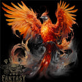 A Fantasy Phoenix Mens 100% Cotton Unisex