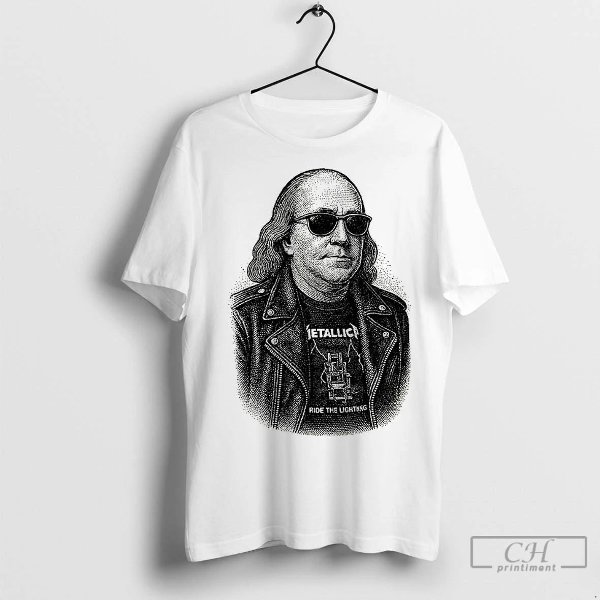 Classic Ben Franklin Ride The Lightning Unisex
