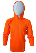 DRI-FIT Long Sleeve s, UPF 50+ Sun Protection Hooded SAFETY ORANGE Unisex