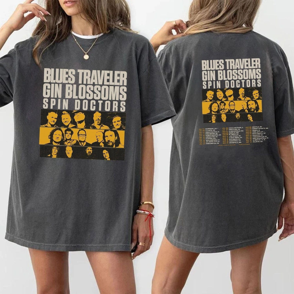 Blues Traveler Gin Blossoms Spin Doctors Tour 2025 Concert TRENDING Unisex