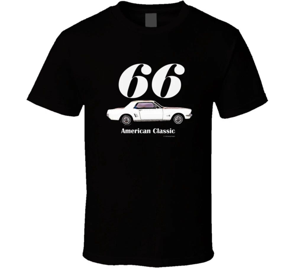 American Classic 66 Mustang Muscle Pony Vintage Gift T Shirt Unisex