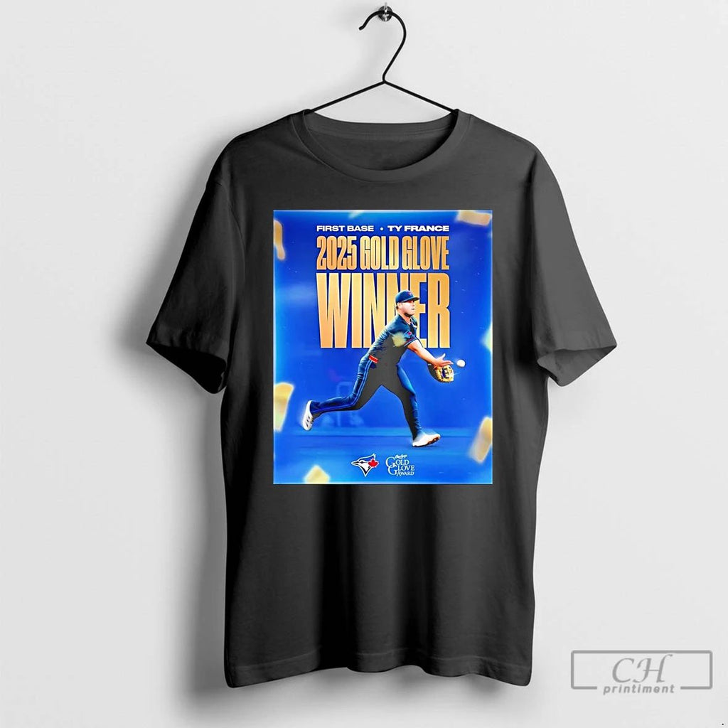 Premium Ty France First Base 2025 Gold Glove Winner T Shirts Unisex