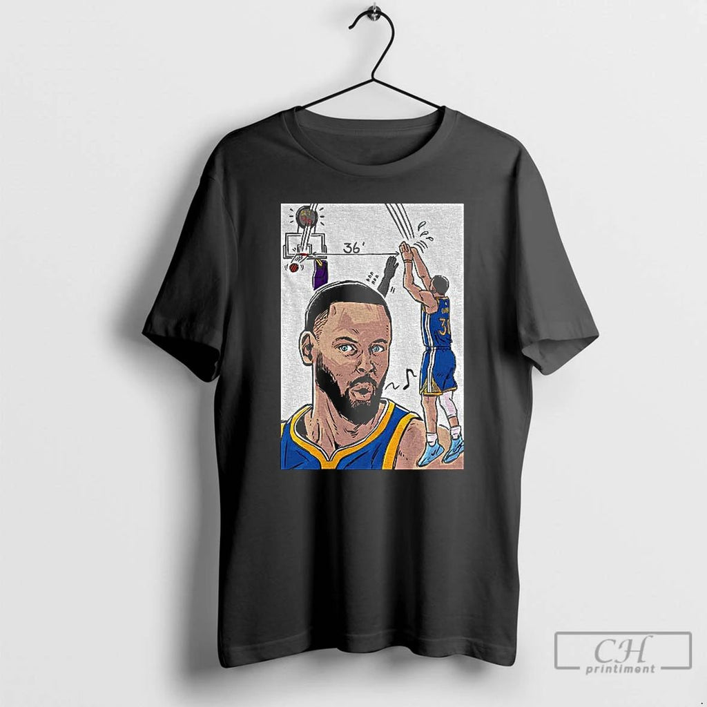 Classic Stephen Curry Mvp All Star Golden State Warriors Nba Basketball Cartoon T Shirts Unisex