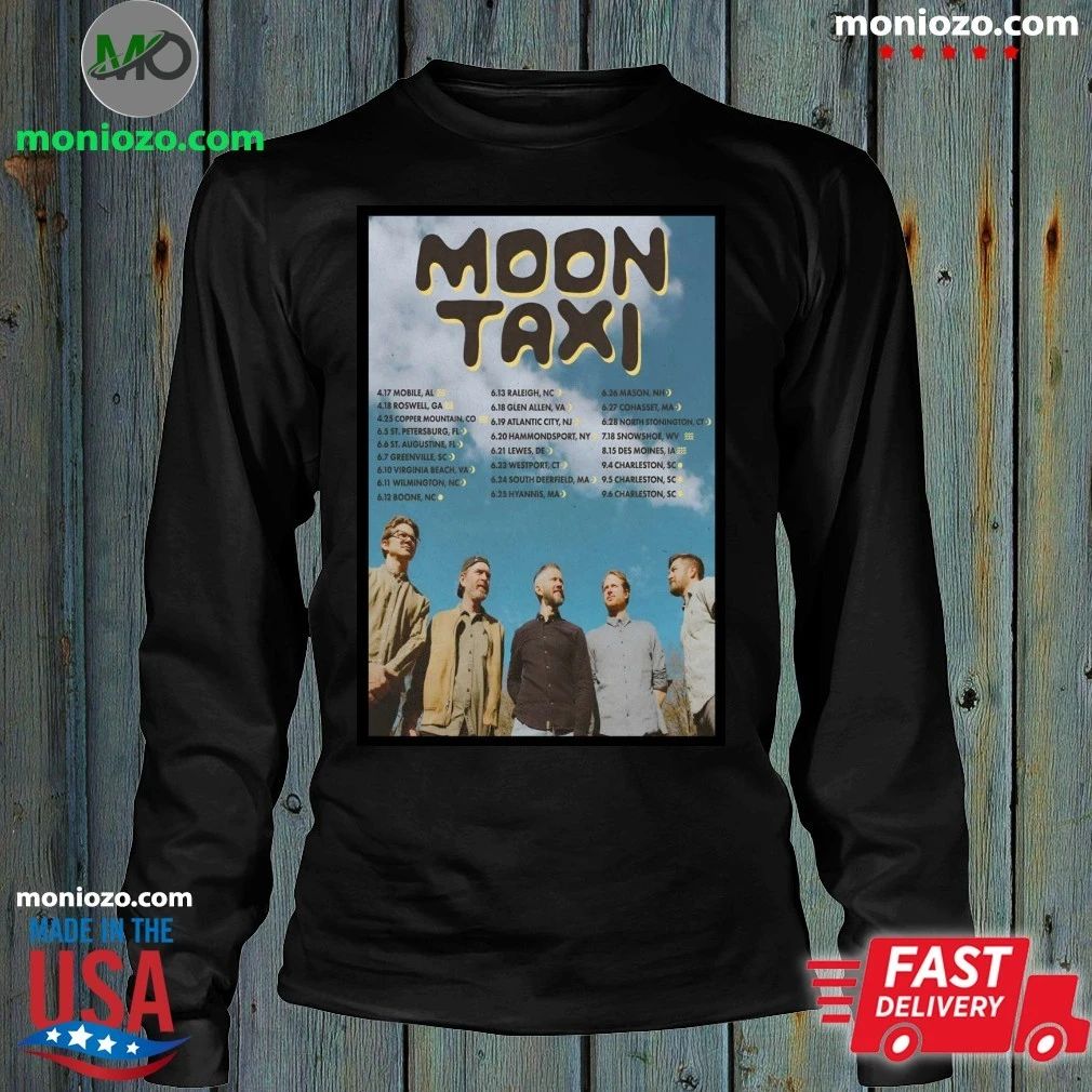 Original Moon Taxi Summer Tour 26 Poster Shirt Unisex