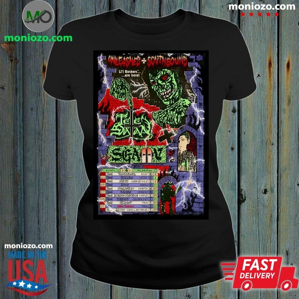 Original Unleashed And Southbound! Europe 2026 Tour Poster Shirt Unisex