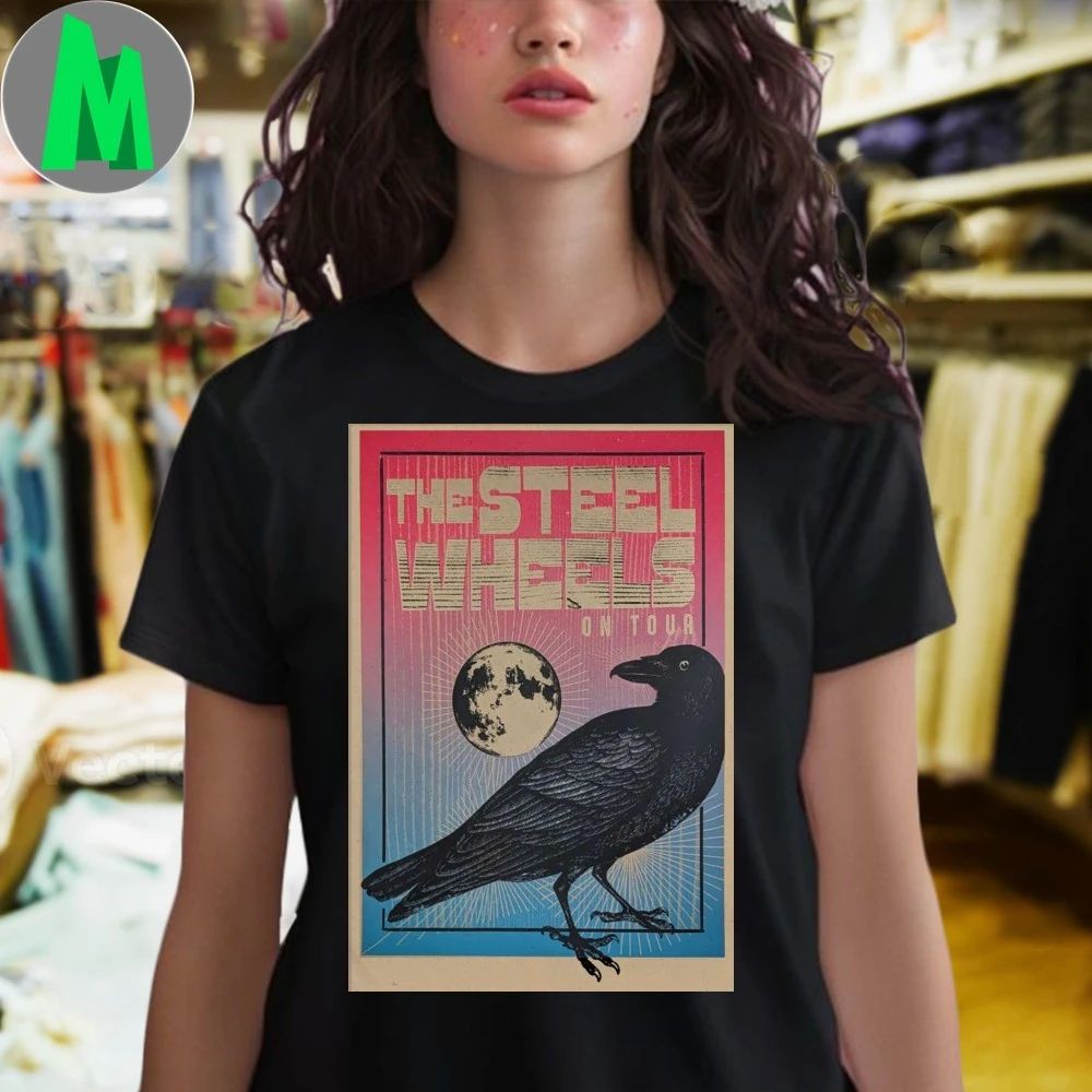 Original The Steel Wheels Tour 2025 Poster Shirt Unisex