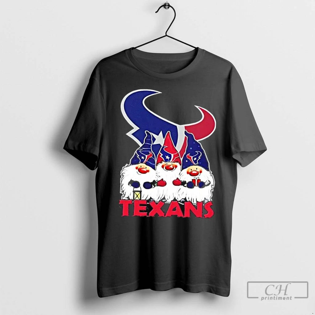 Premium Houston Texans X Gnomes Xmas Christmas Unisex