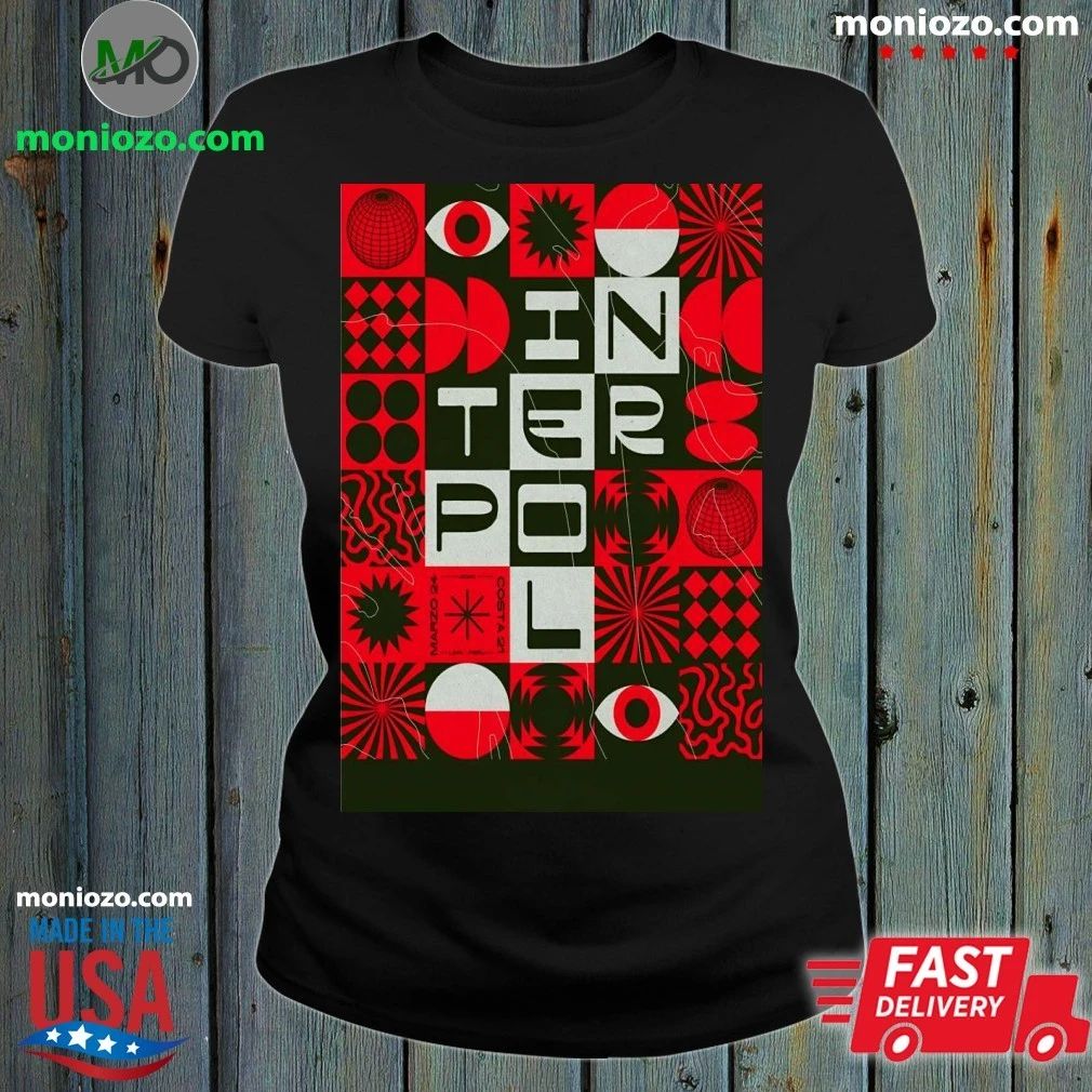 Original Interpol Multi Espacio Costa 21 Lima Peru Mar 24 2026 Poster Shirt Unisex