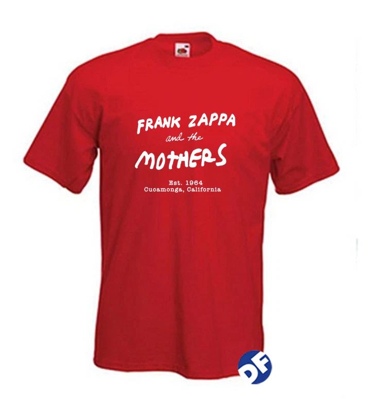 Frank Zappa and the Mothers Est.1964 California, retro style Tshirts Men Unisex