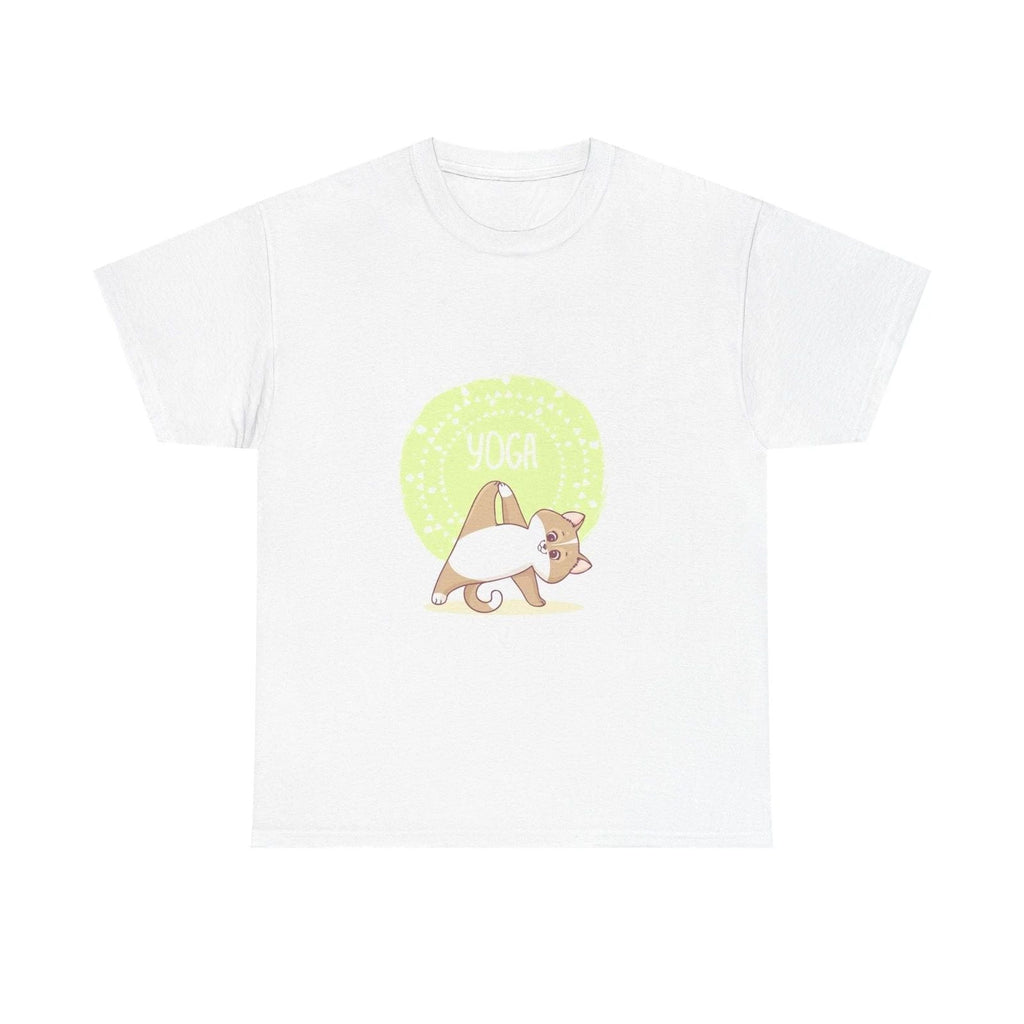 Cat Yoga , Funny Cat Tee, Yoga Lover Shirt, Cute Animal Graphic Tee, Cat Unisex
