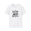 Living for the Next Adventure | Travel Quote Tee Unisex
