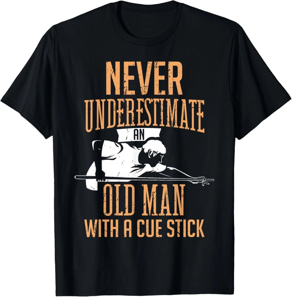 Never Underestimate An Old Man Pool Billiards Snooker Player Gift Unisex Unisex