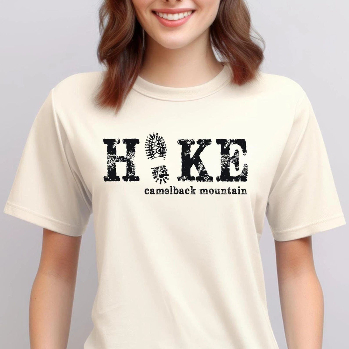 Mountain Hiking Minimal Skyline Design Shirt Travel Gift Trip Souvenir Tee Unisex