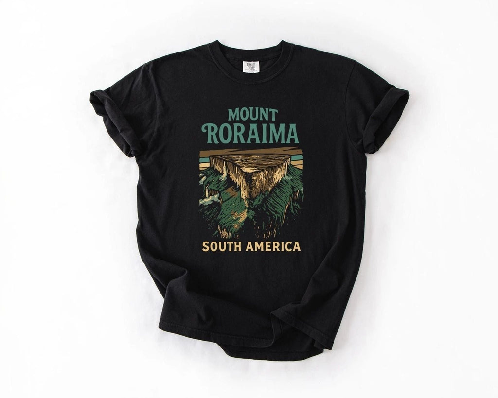 Vintage Mount Roraima Shirt Travel Gift South America Trip Lover Tee Unisex
