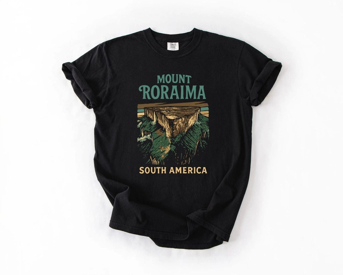 Vintage Mount Roraima Shirt Travel Gift South America Trip Lover Tee Unisex