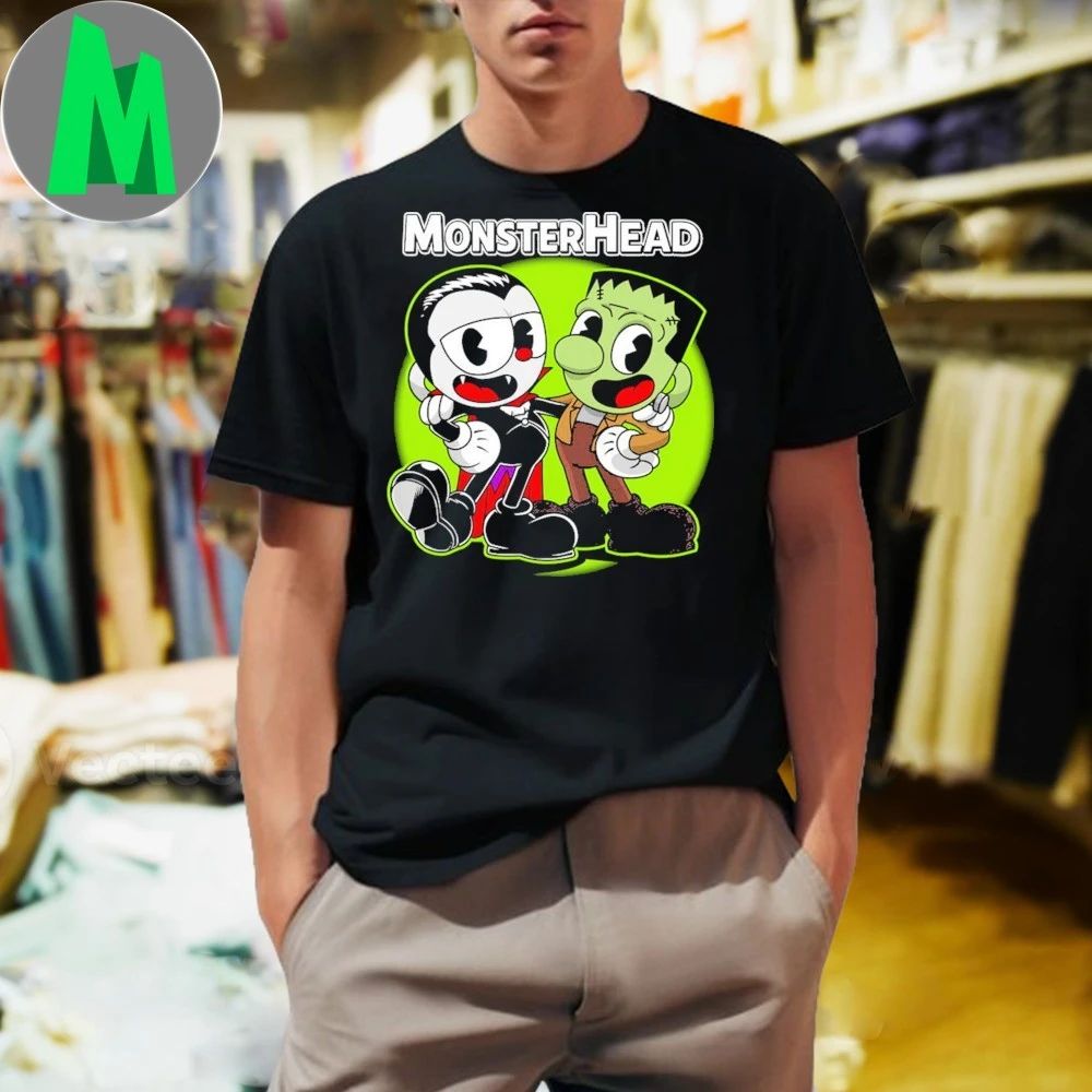Monster Head horror duo Shirt Unisex