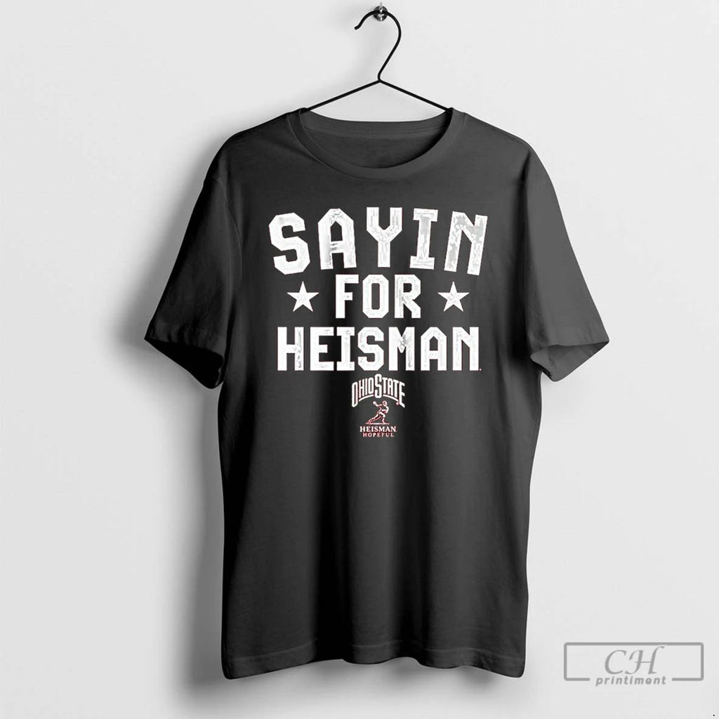 Premium Ohio State Football Julian Sayin For Heisman T Shirts Unisex