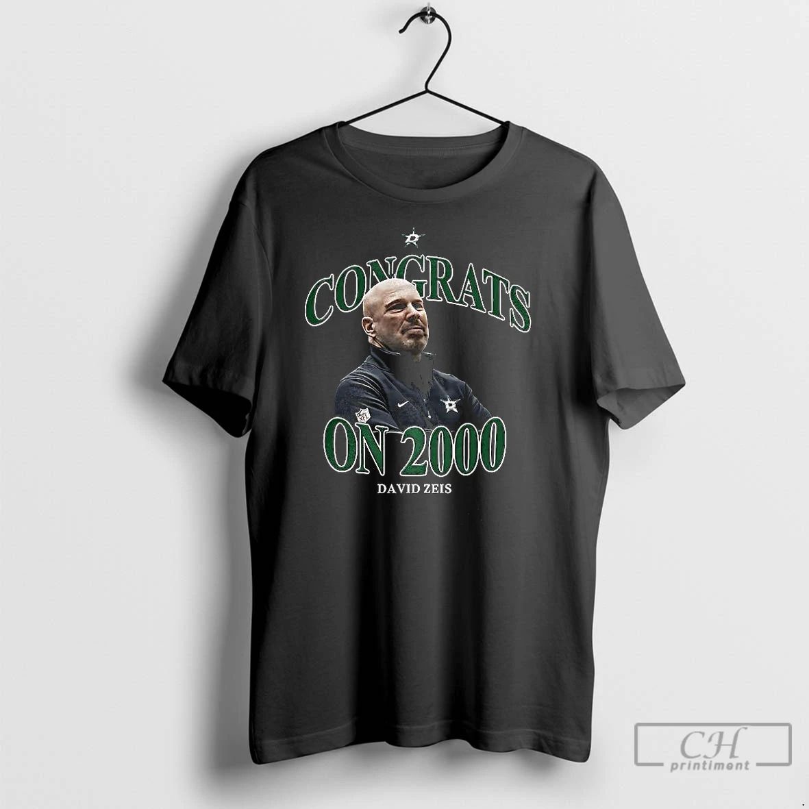 Classic Congrats On 2000 David Zeis Dallas Stars Nhl Unisex
