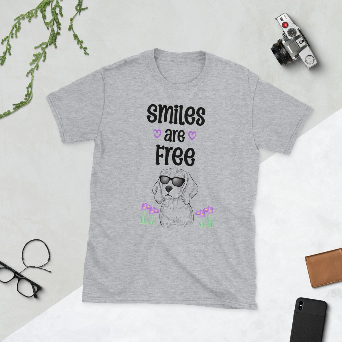 Smiles Are Free - Dog Lovers - Unisex