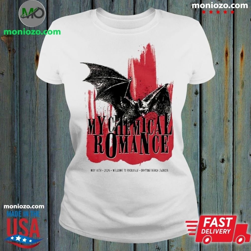Original My Chemical Romance May 10 2026 Daytona International Speedway Show Shirt Unisex