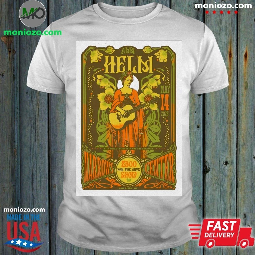 Amy Helm Fall River MA Tour On May 14 2026 Poster Shirt Unisex