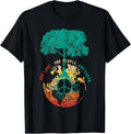 World Peace Tree Love People Peace Sign Earth Day Gift Unisex