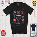 Custom Name God 250th Anniversary; 4th Of July USA Flag Eagle Patriotic Unisex