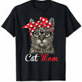 Funny Cat Mom Shirt for Cat Lovers-Mothers Day Gift Unisex