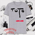 Toto Face Men's Grey Size S to 5XL Unisex