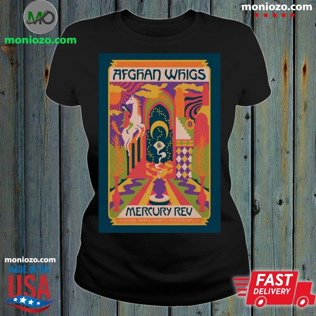 The Afghan Whigs At Pappy-Harriet’s On May 24 2026 Poster Shirt Unisex