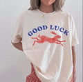 Good Luck Tee, Lucky Rabbit , Easy Tiger, Cool Women's Aesthetic Shirt Unisex