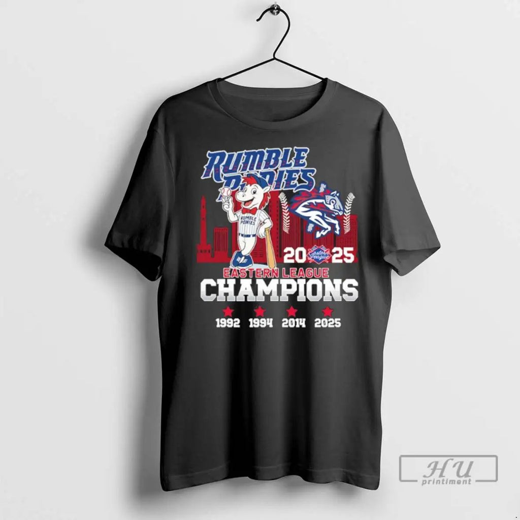 Trending Rumble Ponies Eastern League Champions Mascot City T Shirts Unisex