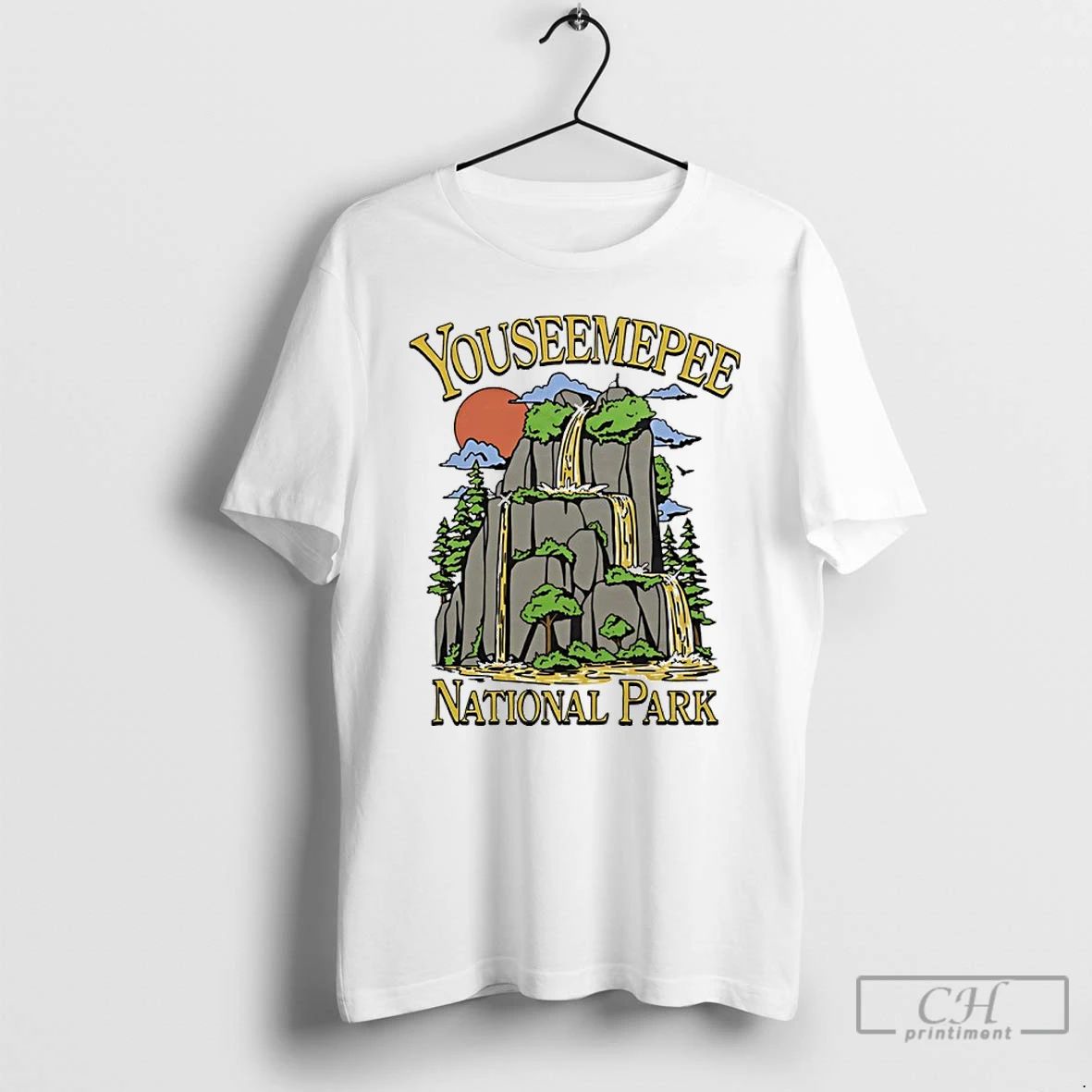 Classic Youseemepee National Park T Shirts Unisex
