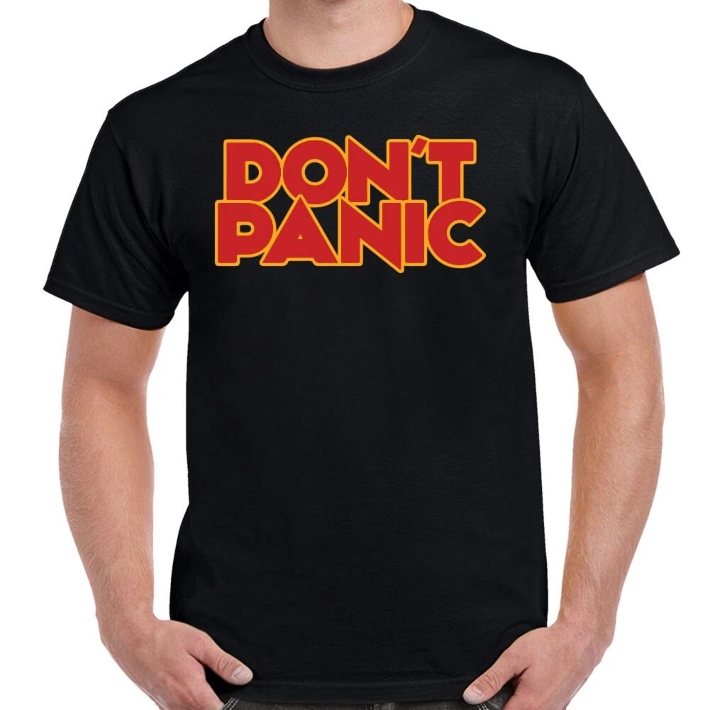 Hitchiker's Guide Don't Panic Adult Unisex