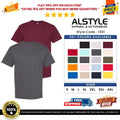 American Apparel 1301 Unisex Heavyweight Training Tee Blank Casual Unisex