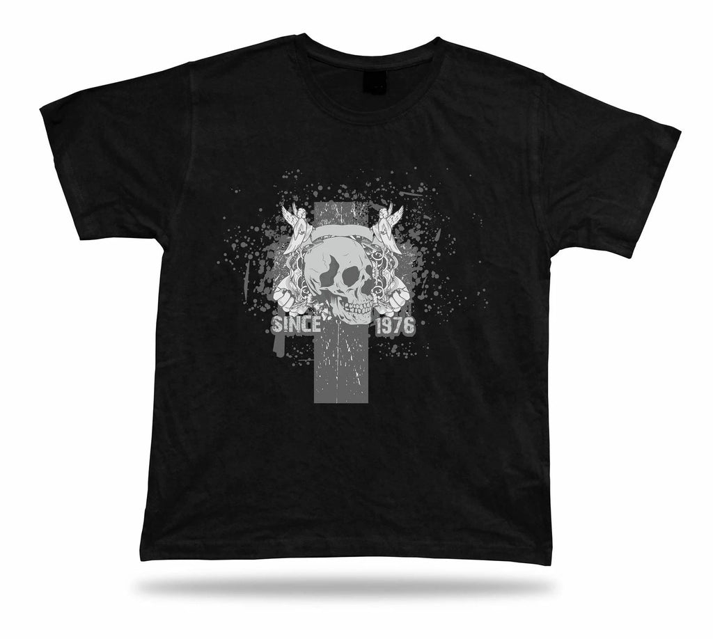 Angels and Skull Skeleton cool t shirt tee stylish modern design special gift Unisex