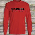 Yamaha Racing Long Sleeve T Shirt Motorcycle Sport Factory Bike Graphic FYM03 Unisex