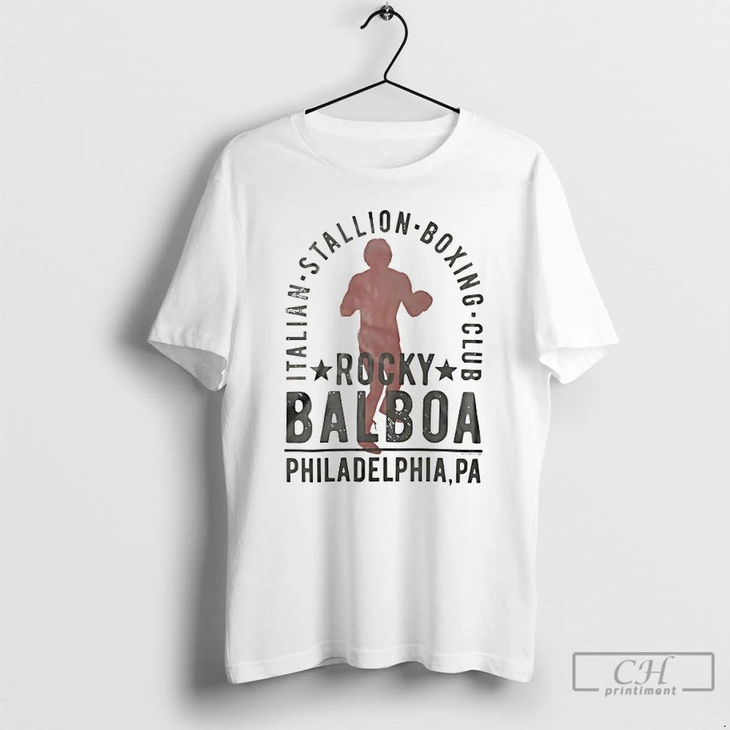 Premium Rocky Balboa Italian Stallion Boxing Club T Shirts Unisex