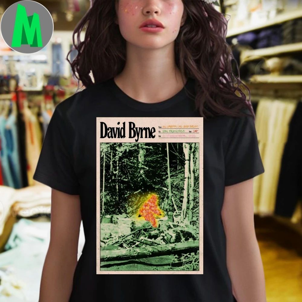 David Byrne Bill Graham Civic Auditorium In San Francisco CA Nov 16-18 2025 Poster Shirt Unisex