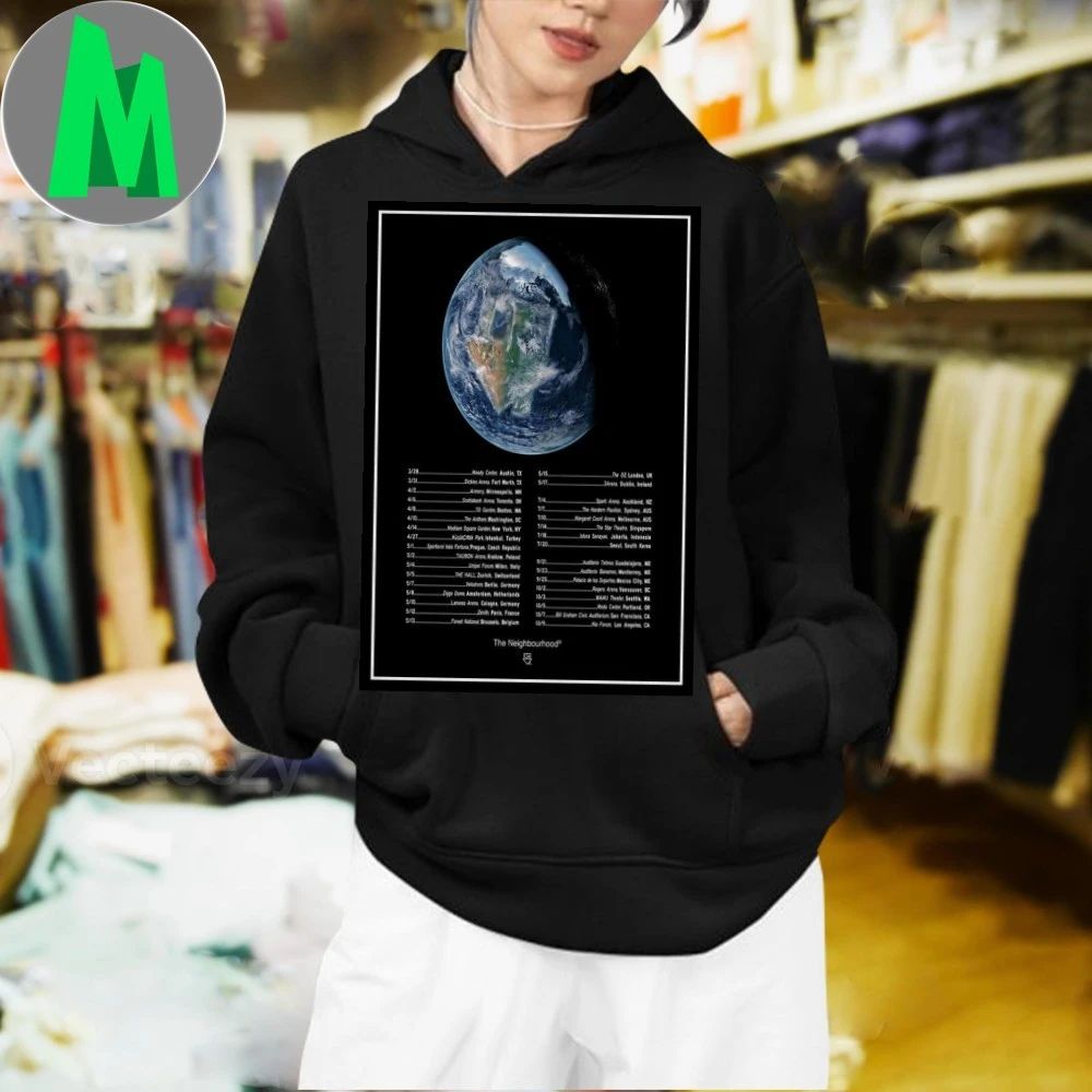The Neighbourhood World Tour 2026 Poster Shirt Unisex