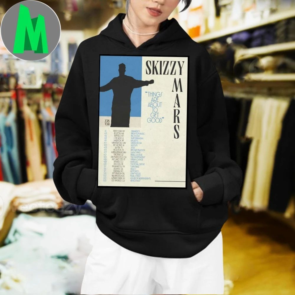 Skizzy Mars North American Tour 2026 Poster Unisex