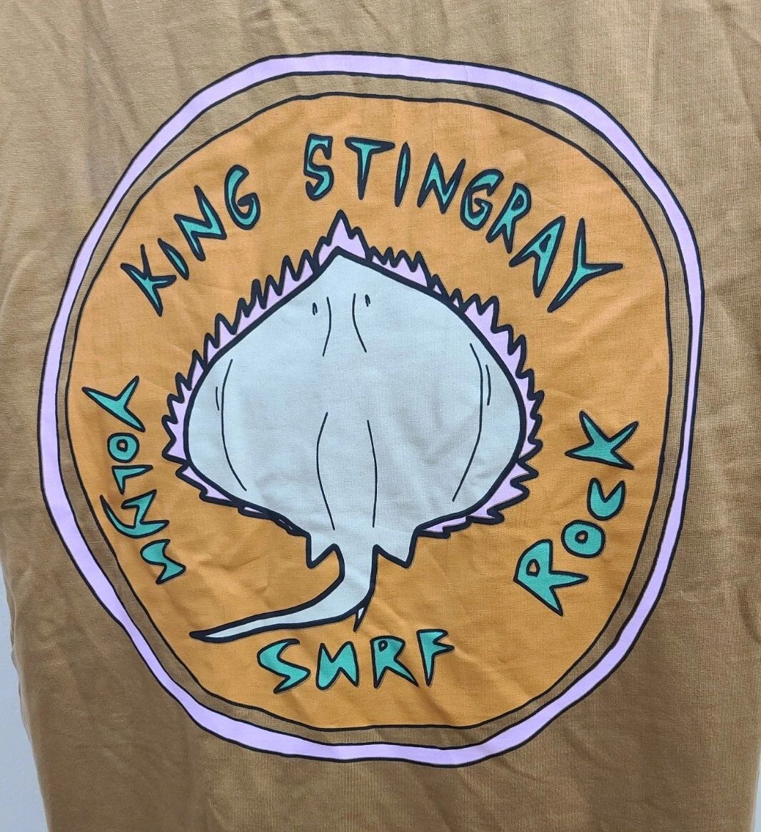 NWT King Stingray Yolyn Surf Rock Brown Large L Lg band Unisex