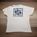 Quiksilver Tribal Box Logo Surf Tee White XL Unisex
