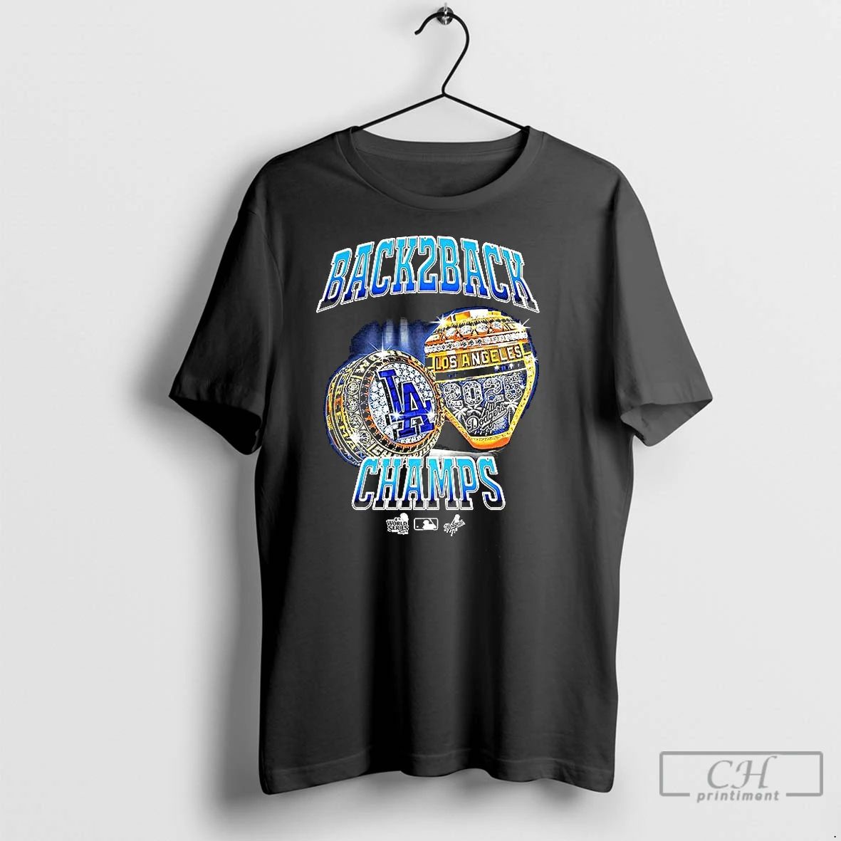 Premium Los Angeles Dodgers Back 2 Back World Series Champions 2025 Ring Unisex