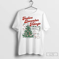 Premium Festive December Tidings Christmas Tree And Fireplace Unisex