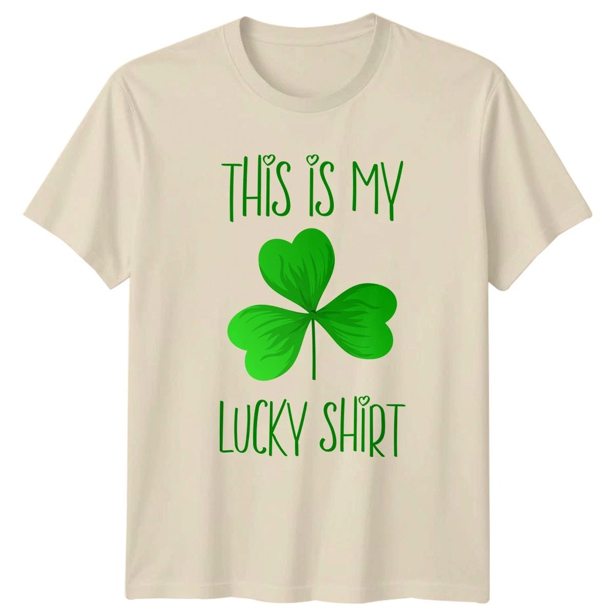 This Is My Lucky Shirt Shamrock St Patricks Day Unisex