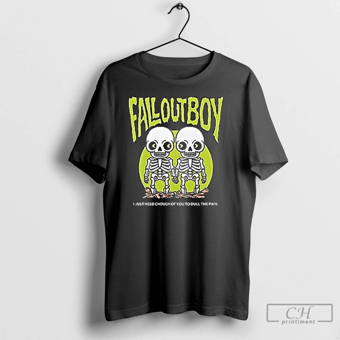 Classic Fall Out Boy Twin Skeleton Cartoon Unisex